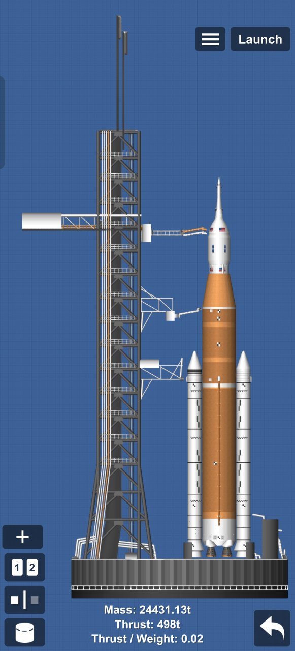 Detailed SLS: Spaceflight Simulator