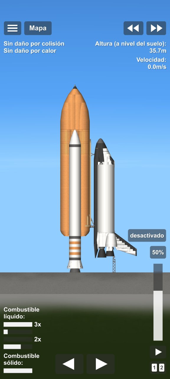 Discovery Shuttle + Hubble Spaceflight Simulator