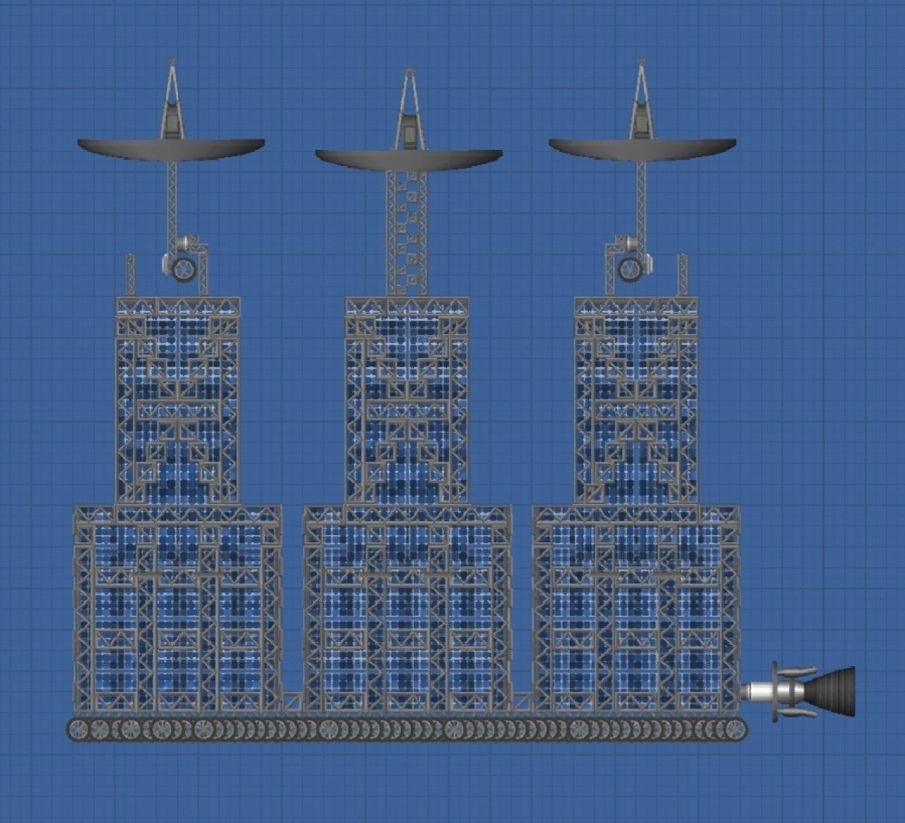 Dish towers Spaceflight Simulator