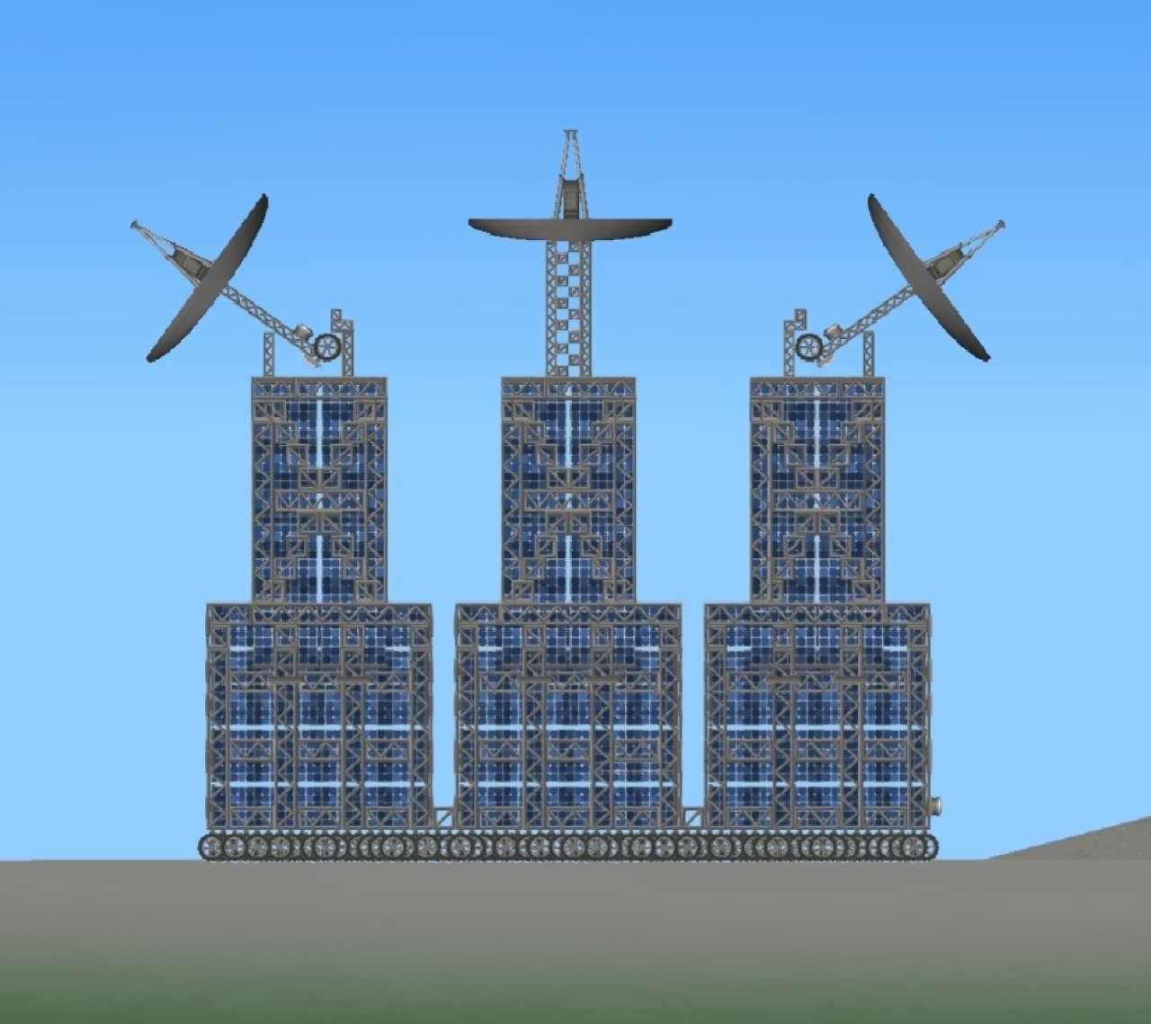 Dish towers Spaceflight Simulator