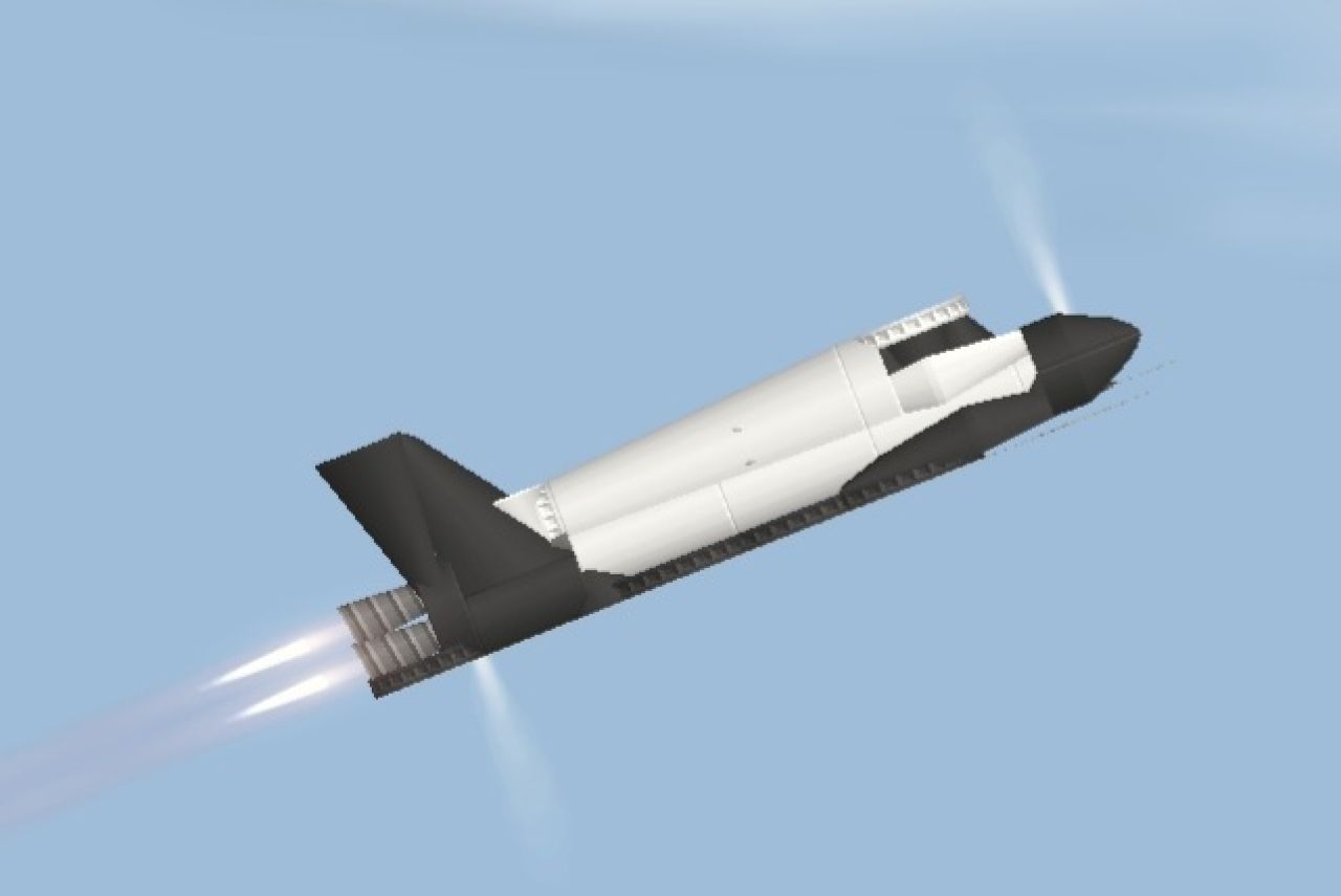 Dream chaser Blueprint for Spaceflight Simulator / SFS BP