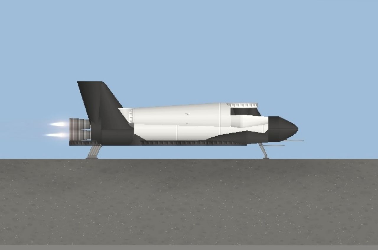 Dream chaser Blueprint for Spaceflight Simulator / SFS BP