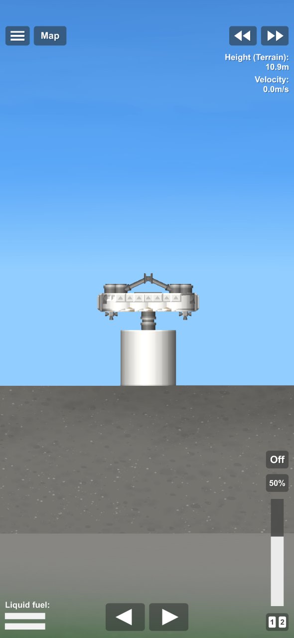 Drone Blueprint for Spaceflight Simulator / SFS BP