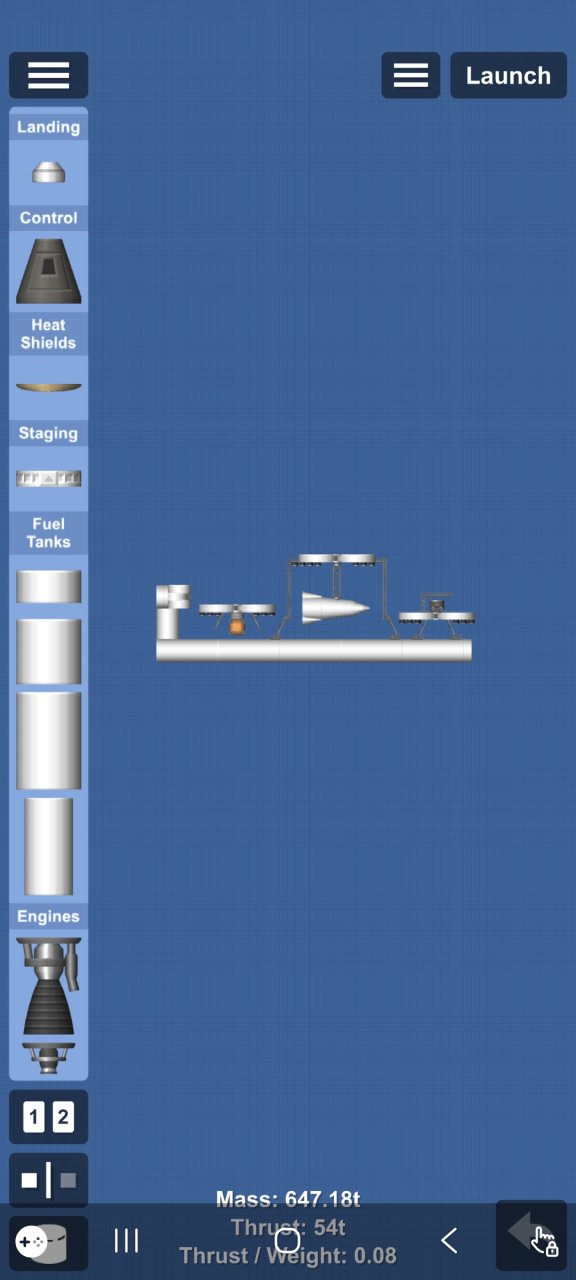 Drone ship Spaceflight Simulator