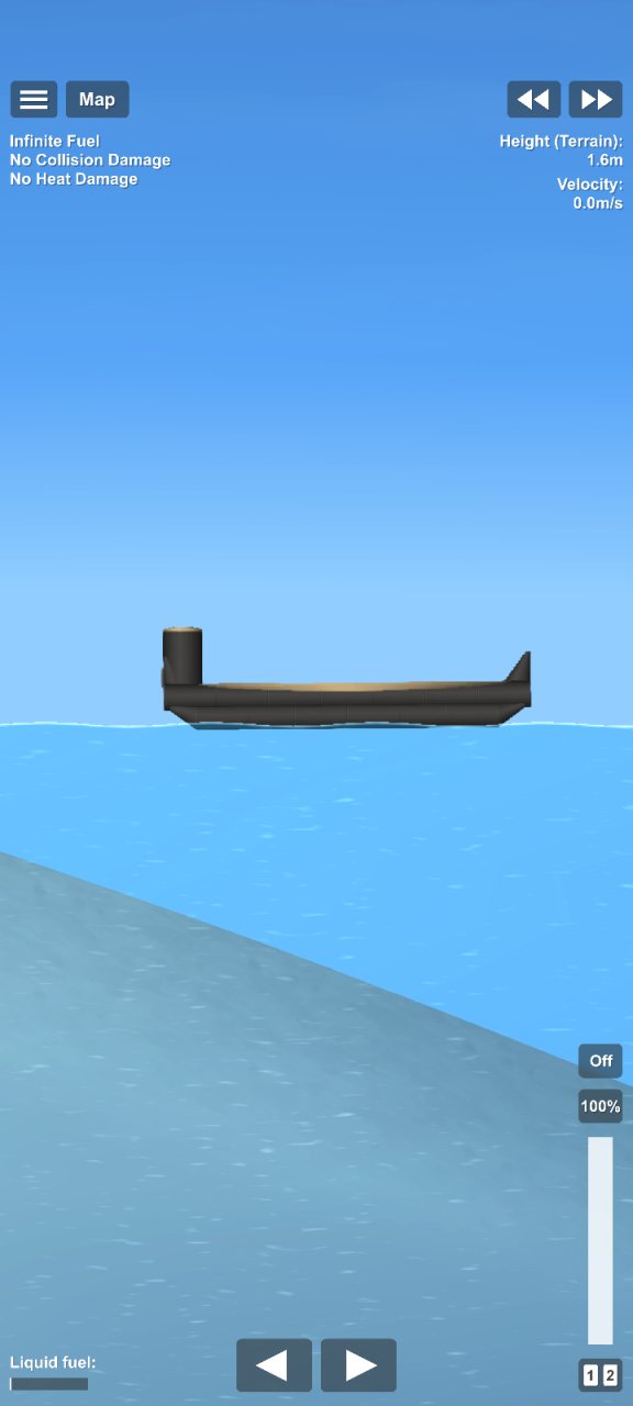 drone ship Spaceflight Simulator