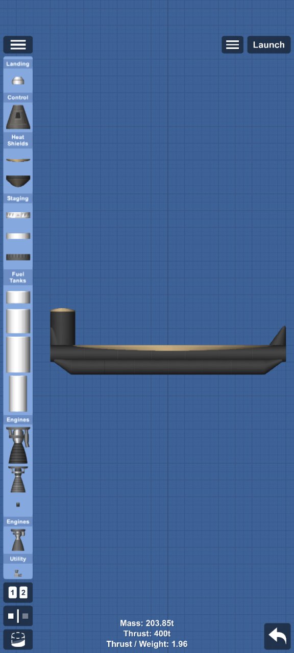 drone ship Spaceflight Simulator