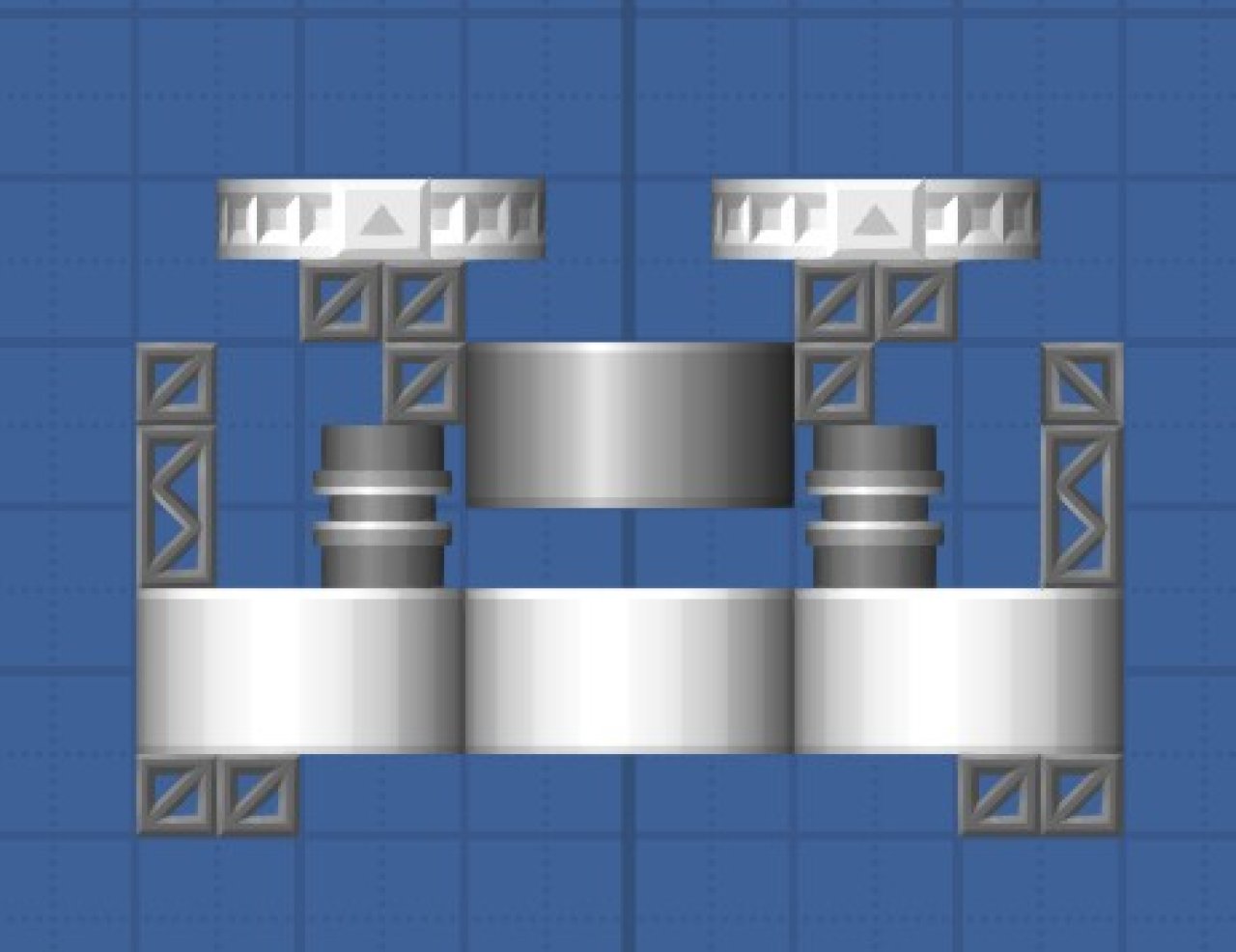 Drone with dock dwd for Spaceflight Simulator