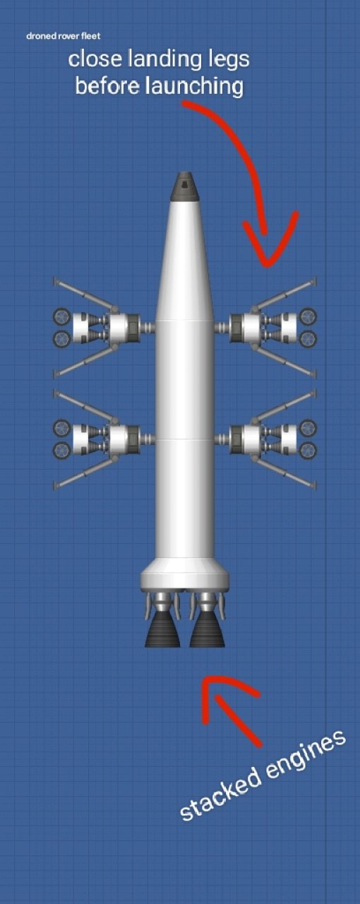 droned rover 
fleet Spaceflight Simulator