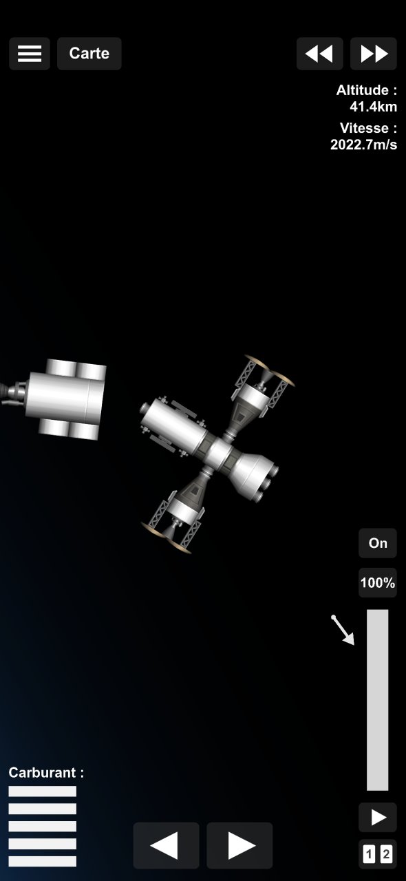 Earth Space station Spaceflight Simulator
