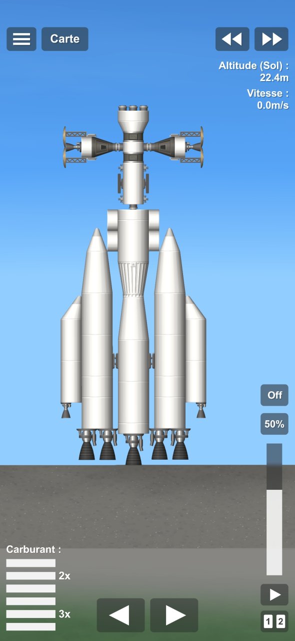 Earth Space station Spaceflight Simulator