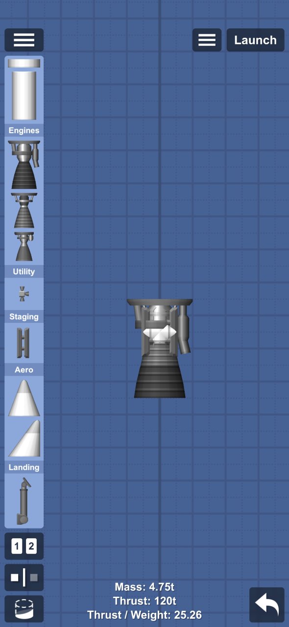 EE-2(Experimental Engine-2) for Spaceflight Simulator