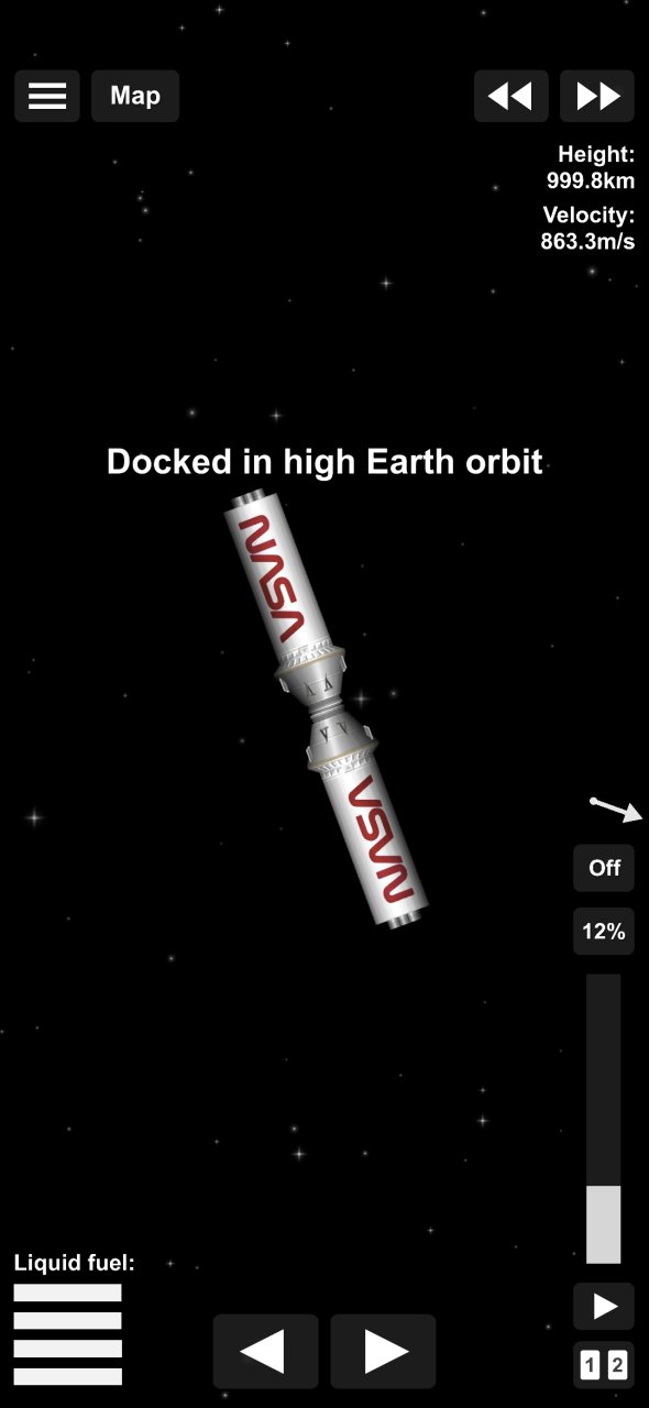 Electric Ion Rocket Spaceflight Simulator
