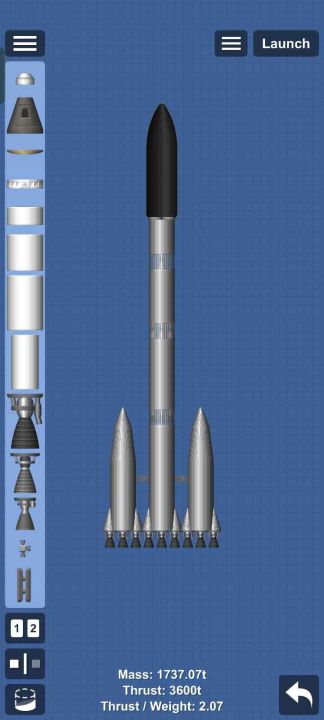 Electrolux Heavy Blueprint for Spaceflight Simulator / SFS BP