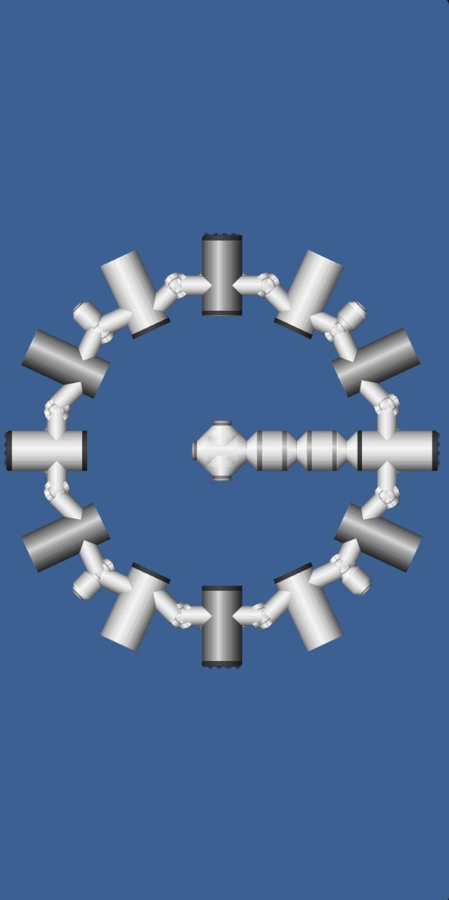 Station Blueprint for Spaceflight Simulator / SFS BP