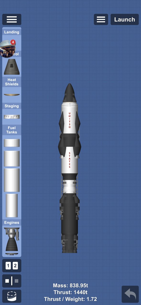 ESFN CSS (CARGO SPACE SHIP) for Spaceflight Simulator