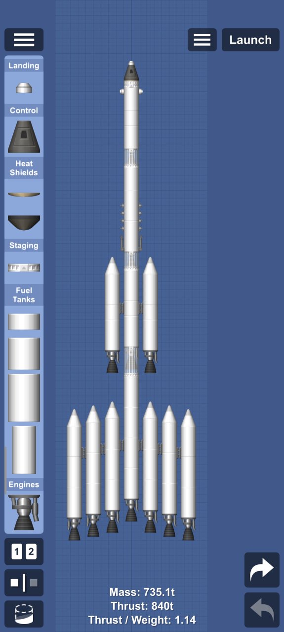 ETM and back Spaceflight Simulator