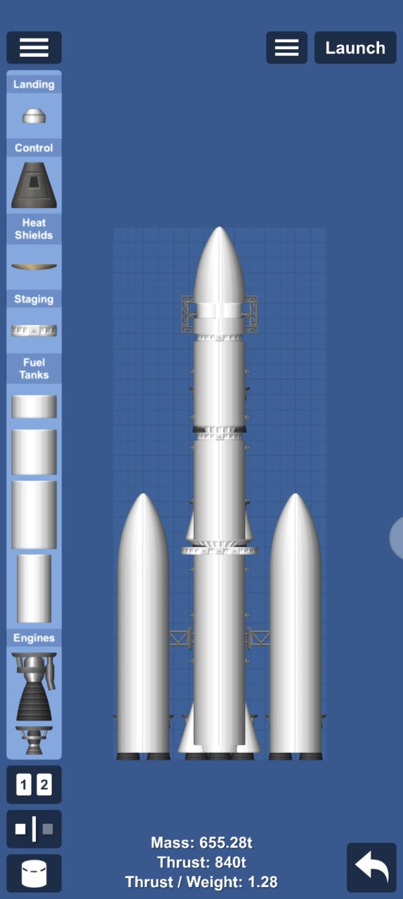 ExoShip Variant 3S for Spaceflight Simulator • SFS UNIVERSE