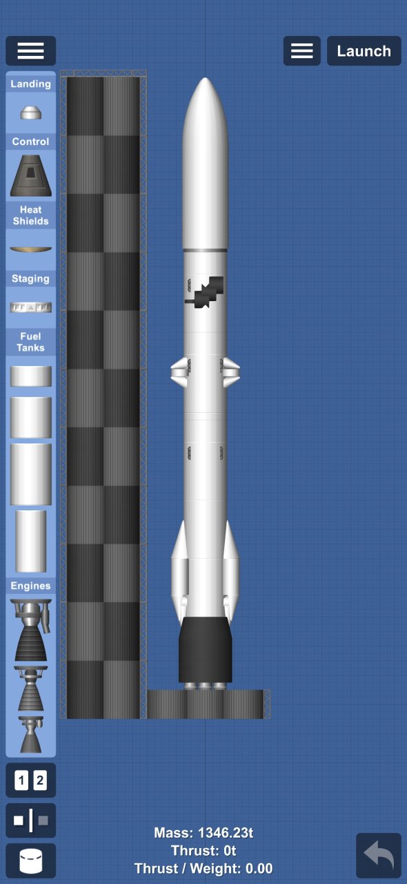 exploding new glenn Spaceflight Simulator