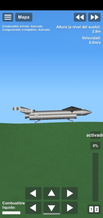 F-17 Blueprint for Spaceflight Simulator / SFS BP