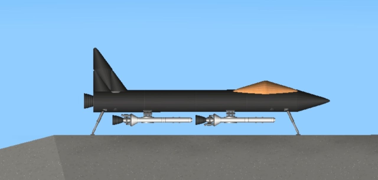 Plane Blueprint for Spaceflight Simulator / SFS BP