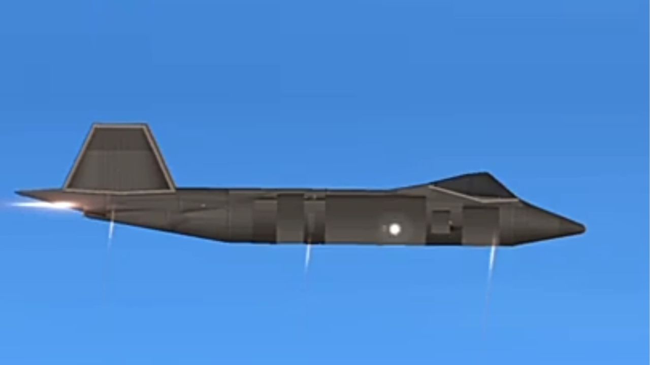 F22 raptor Blueprint for Spaceflight Simulator / SFS BP