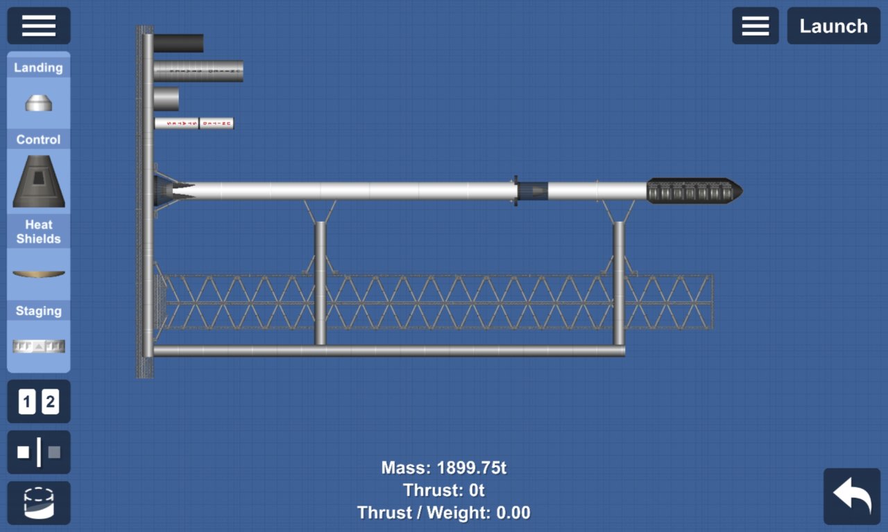 f9 cargo Spaceflight Simulator