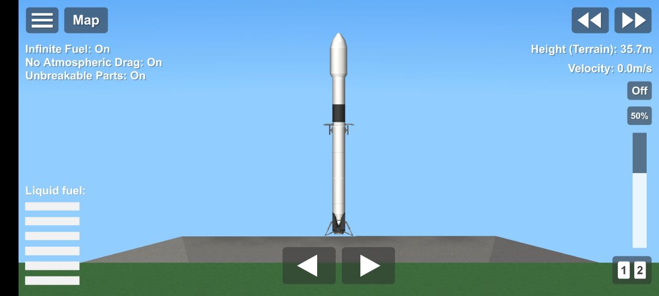 Rocket Blueprint for Spaceflight Simulator / SFS BP