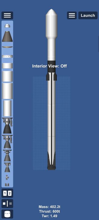 Falcon 9 for Spaceflight Simulator • SFS UNIVERSE