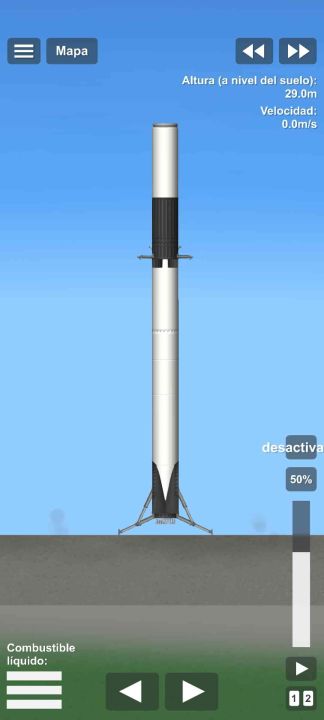 Falcon 9 Blueprint for Spaceflight Simulator / SFS BP