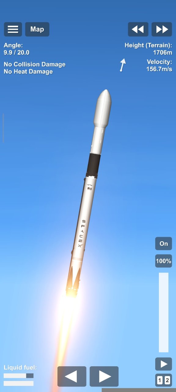 Falcon 9 Spaceflight Simulator