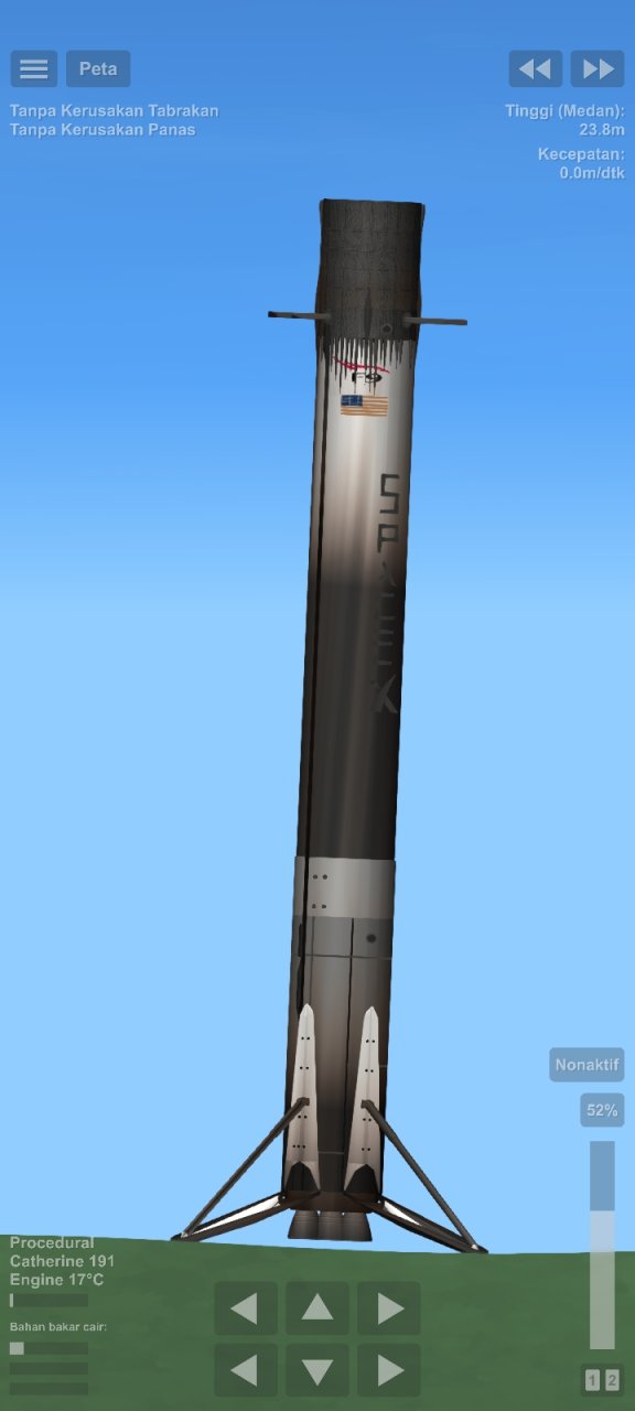 Falcon 9 b5 Spaceflight Simulator