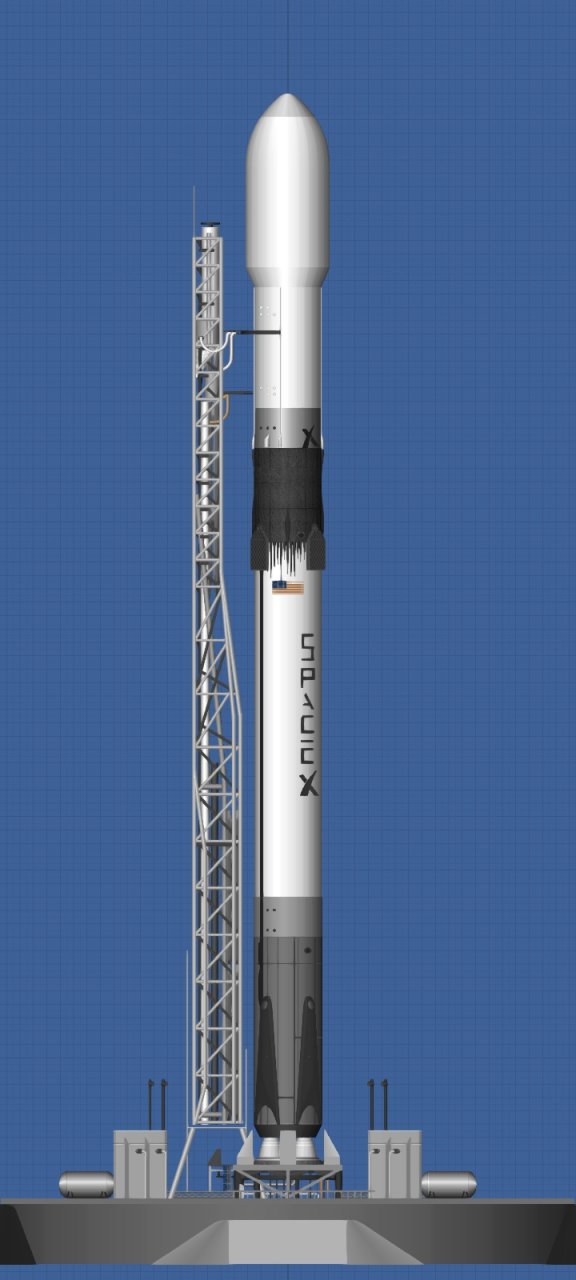 Falcon 9 b5 Spaceflight Simulator