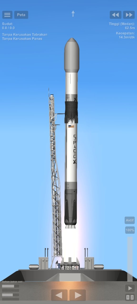 Falcon 9 b5 Spaceflight Simulator