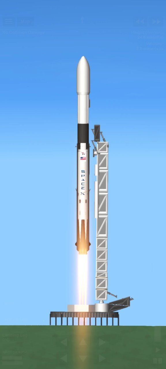 Falcon 9 Block 5 for Spaceflight Simulator