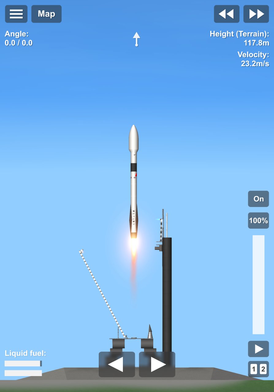 Falcon 9 Block 5 for Spaceflight Simulator