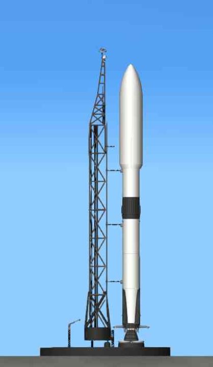 Falcon 9 Cargo (Empty) Blueprint for Spaceflight Simulator / SFS BP