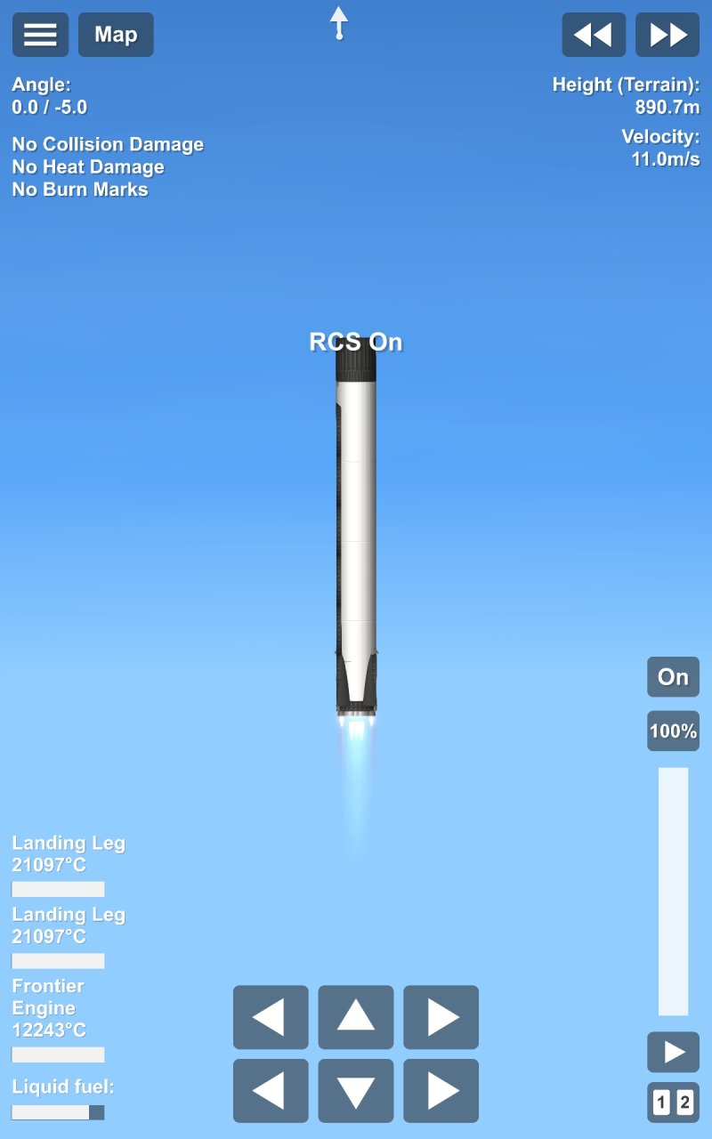 Falcon 9 (Not That Laggy) Blueprint for Spaceflight Simulator / SFS BP