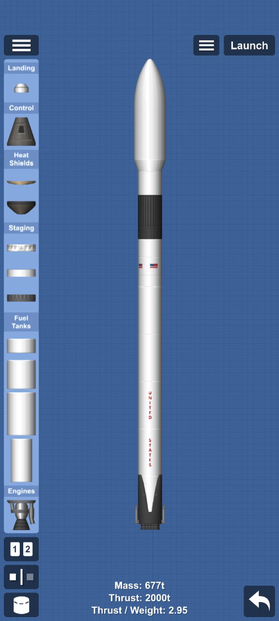falcon 9 (read description) Spaceflight Simulator
