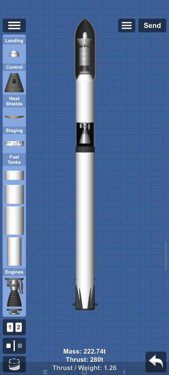 Falcon 9 (READ DESCRIPTION) Spaceflight Simulator