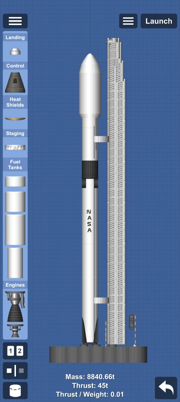 Falcon 9 - Satellite M-4 Spaceflight Simulator
