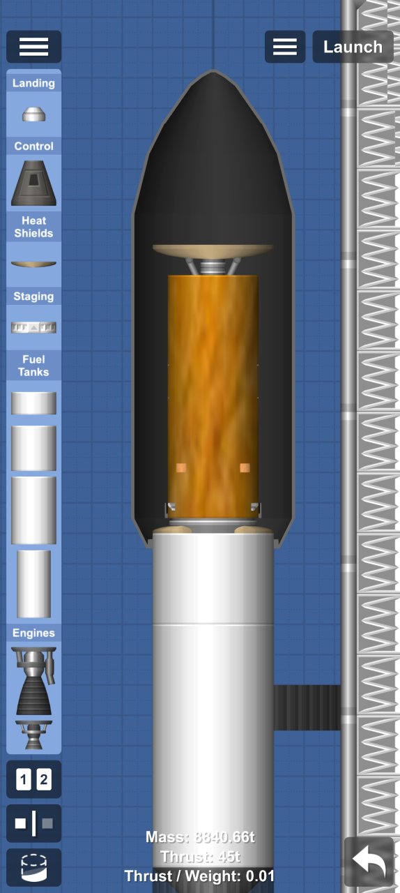 Falcon 9 - Satellite M-4 Spaceflight Simulator