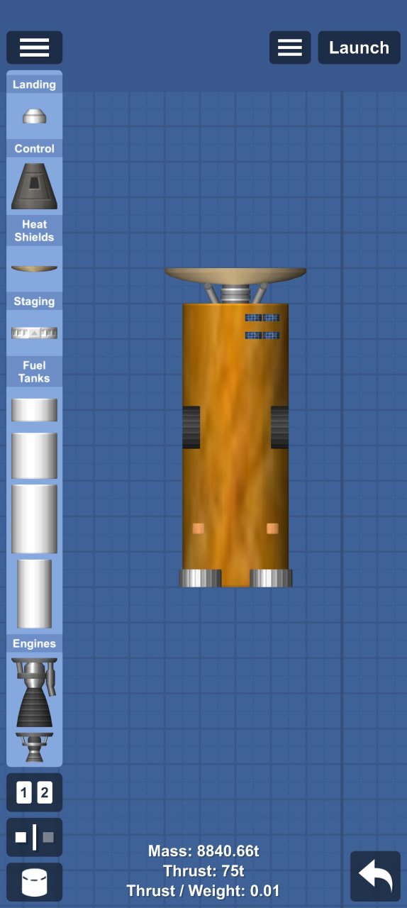 Falcon 9 - Satellite M-4 Spaceflight Simulator