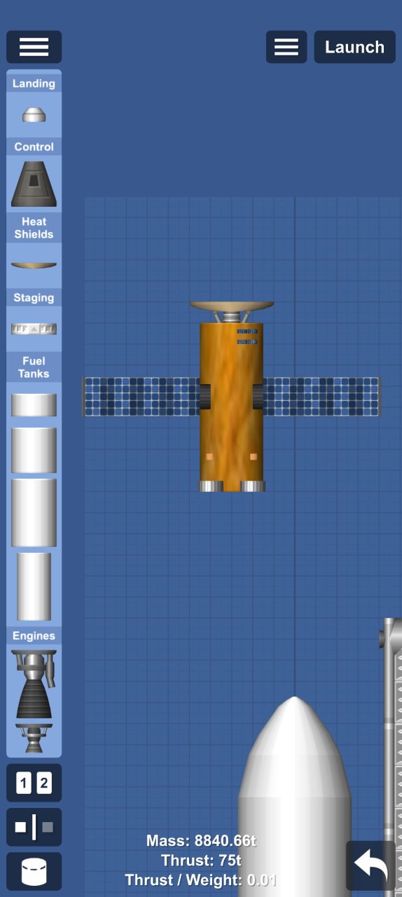 Falcon 9 - Satellite M-4 Spaceflight Simulator