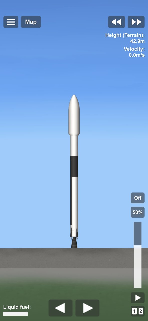 Falcon 9 SSTOAB Spaceflight Simulator
