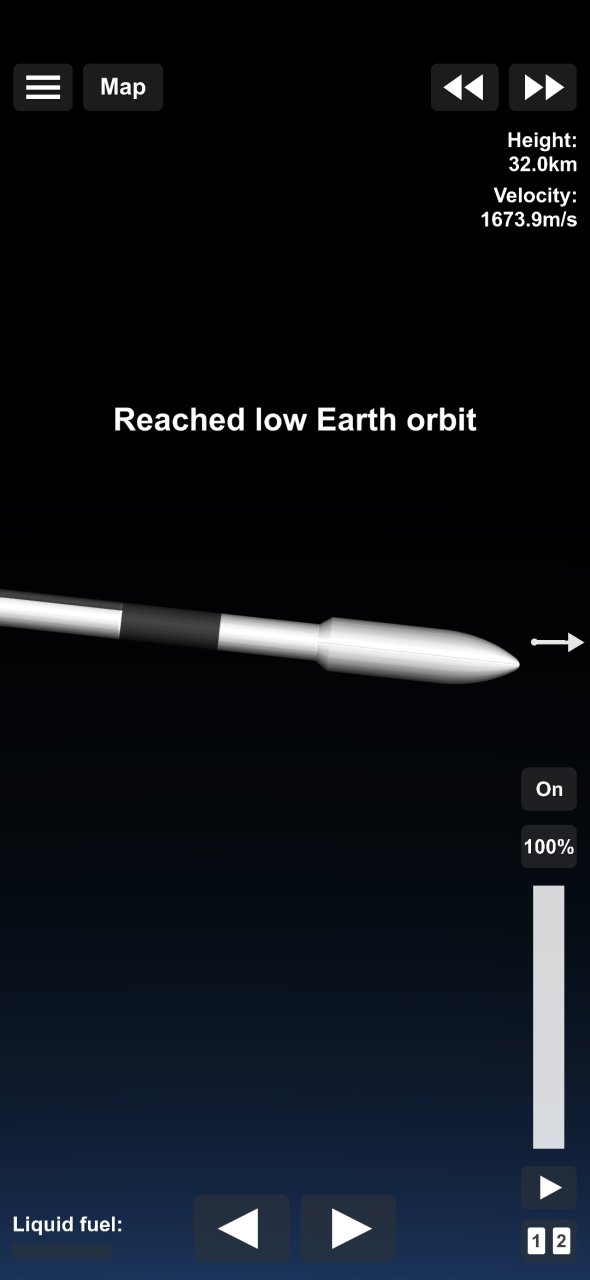 Falcon 9 SSTOAB Spaceflight Simulator
