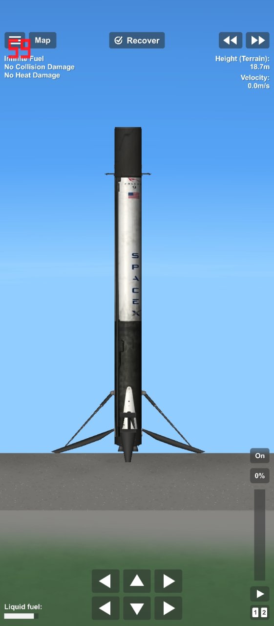 Falcon 9 Texture Packs And BP Spaceflight Simulator