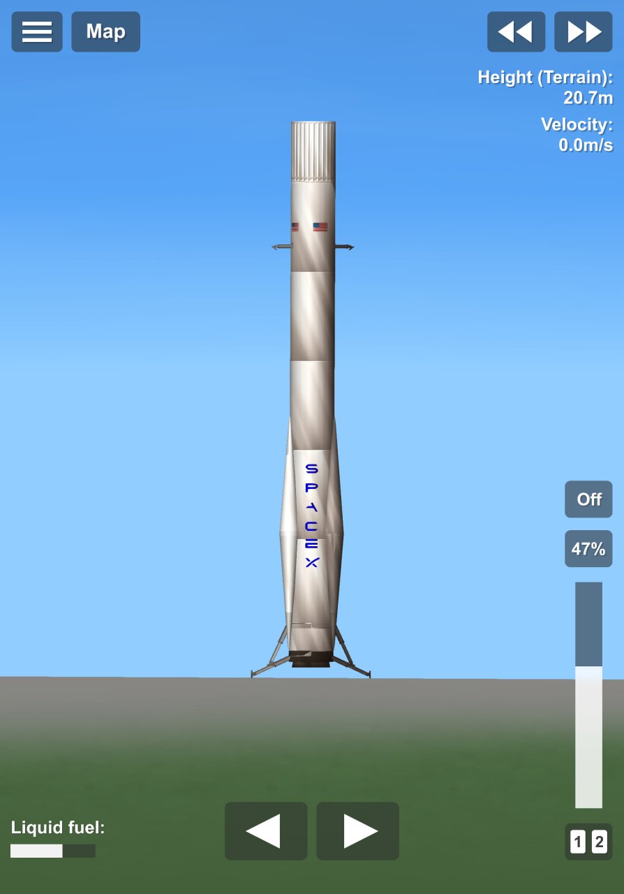 Falcon 9 v1.1 Spaceflight Simulator