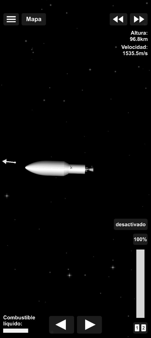 Falcón 9 V2 Spaceflight Simulator