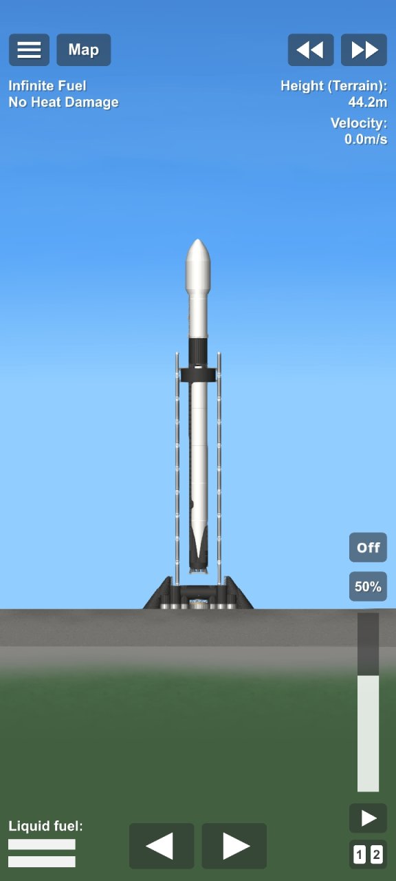 Falcon 9 (Ver. 2.0) Spaceflight Simulator