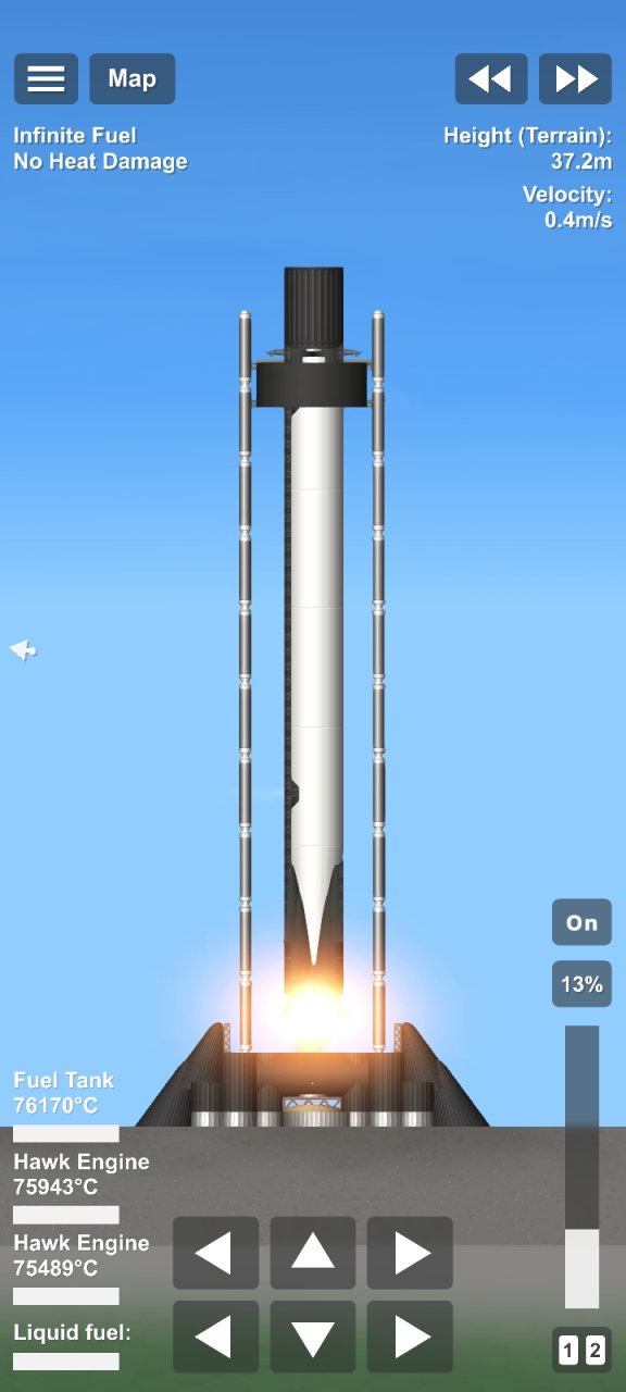 Falcon 9 (Ver. 2.0) Spaceflight Simulator